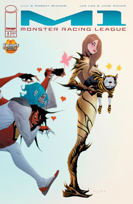 M1 MONSTER RACING LEAGUE (2026) #4 CVR B JAE LEE WITCHBLADE TEAM UP VAR