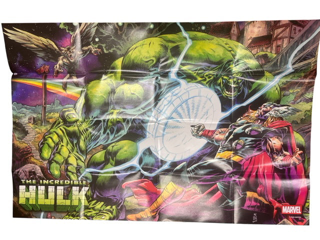 INCREDIBLE HULK FOLDED PROMO POSTER