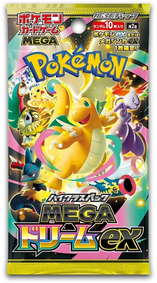 POKEMON JAPAN: MEGA M2A MEGA DREAM BOOSTER PACK