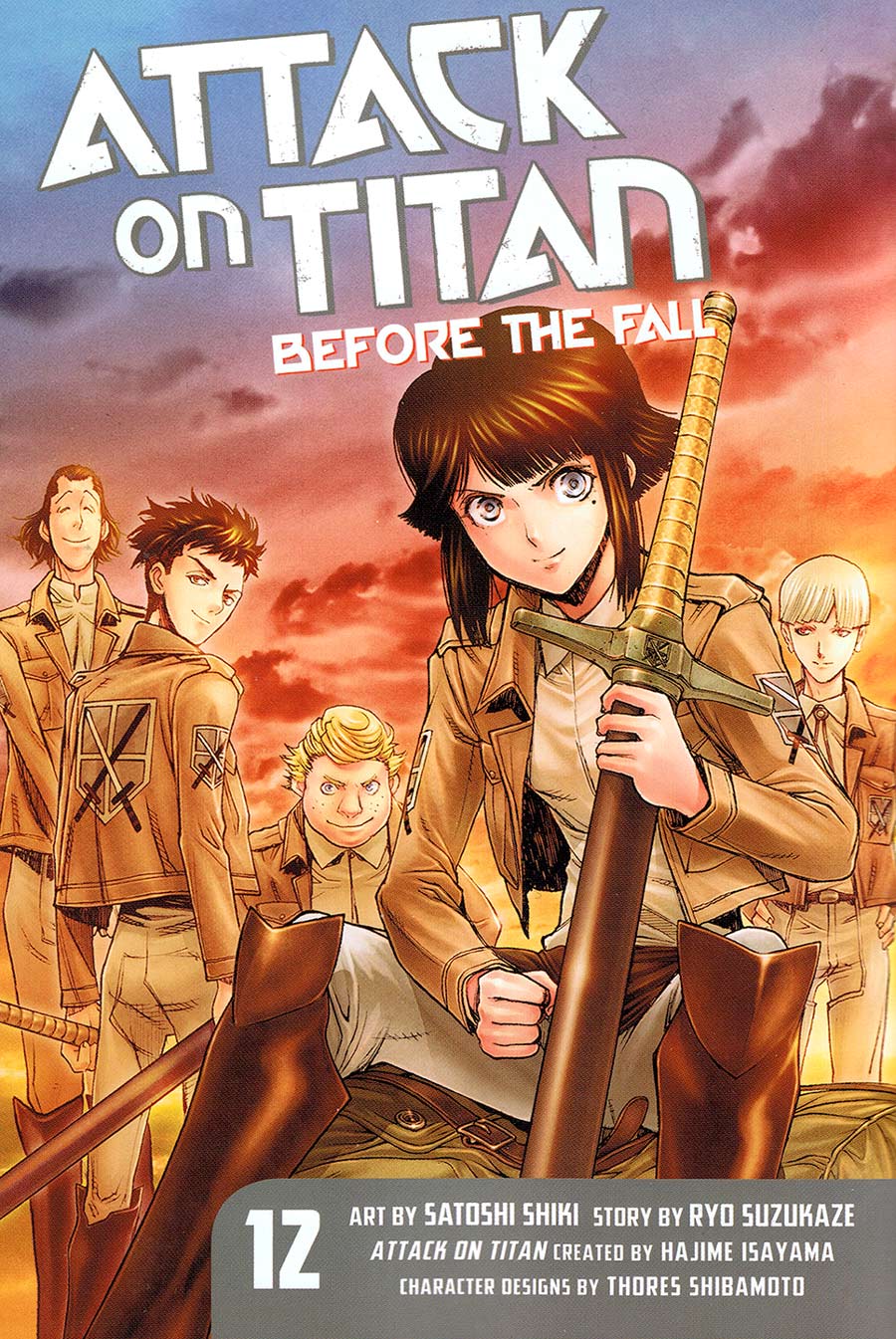 ATTACK ON TITAN BEFORE THE FALL GN VOL 12