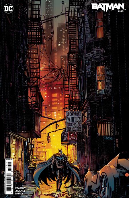 BATMAN (2016) #149 CVR D INC 1:25 DAN PANOSIAN CARD STOCK VAR