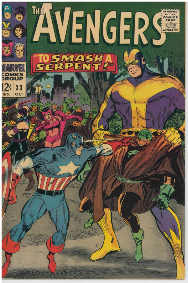 AVENGERS (1963) #33 (VF)