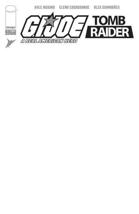 GI JOE A REAL AMERICAN HERO TOMB RAIDER (2026) #1 CVR G BLANK SKETCH VAR