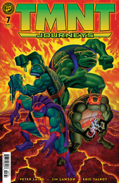 TEENAGE MUTANT NINJA TURTLES JOURNEYS (2025) #7 CVR C 10 COPY INCV DOONEY & LAWSON FOIL VAR