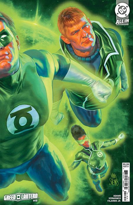 GREEN LANTERN (2023) #18 CVR C MARK SPEARS CONNECTING CARD STOCK VAR