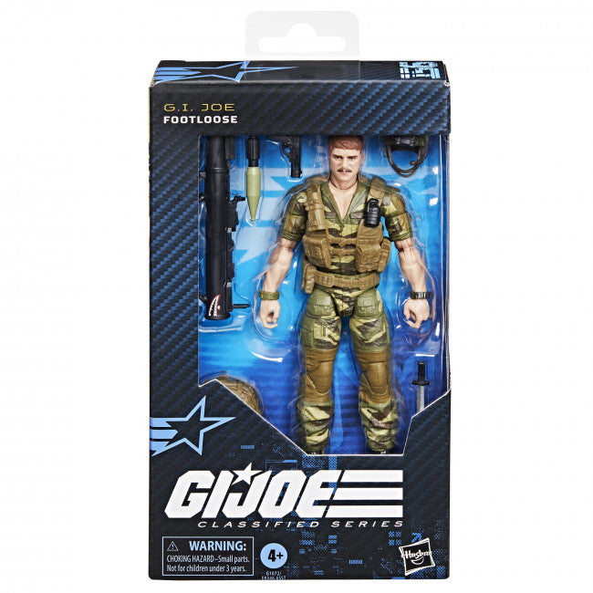 GI JOE CLASSIFIED SERIES #155 FOOTLOOSE AF