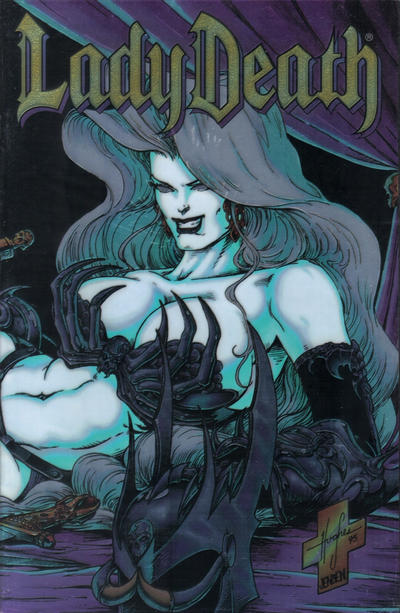 LADY DEATH THE ODYSSEY (1996) - SET OF FOUR PLUS PREVIEW