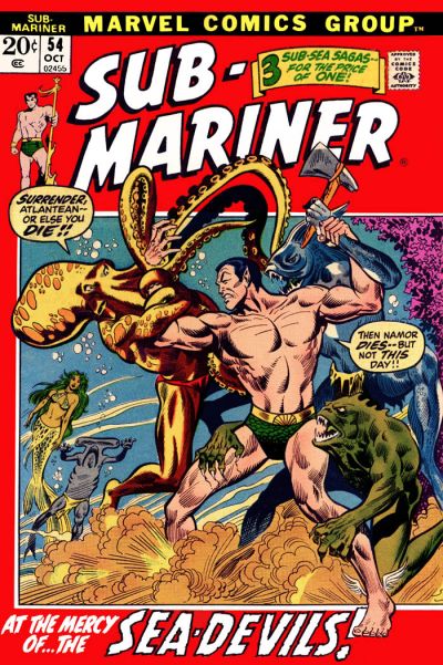 SUB-MARINER (1968) #54 (FN/VF)