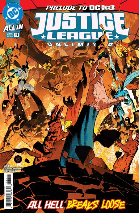 JUSTICE LEAGUE UNLIMITED (2024) #11 CVR A DAN MORA