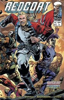 REDCOAT (2024) #15 CVR D BRYAN HITCH YOUNGBLOOD TEAM UP WRAPAROUND VAR