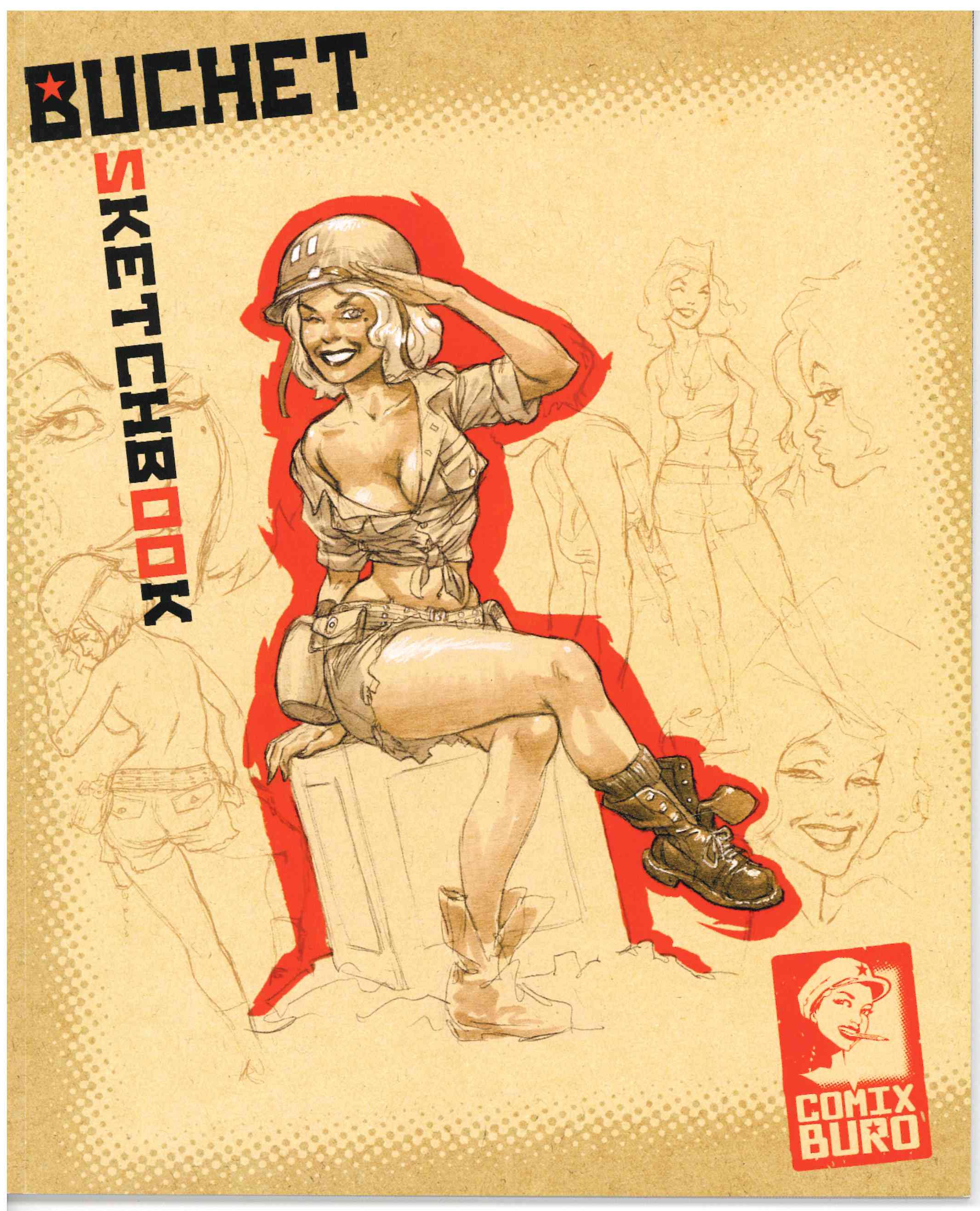 *SIGNED*BUCHET SKETCHBOOK (2008) - LIMITED #644/900