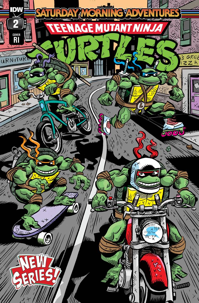 TMNT SATURDAY MORNING ADVENTURES CONTINUED (2023) #2 CVR D 10 COPY INCV LAWSON