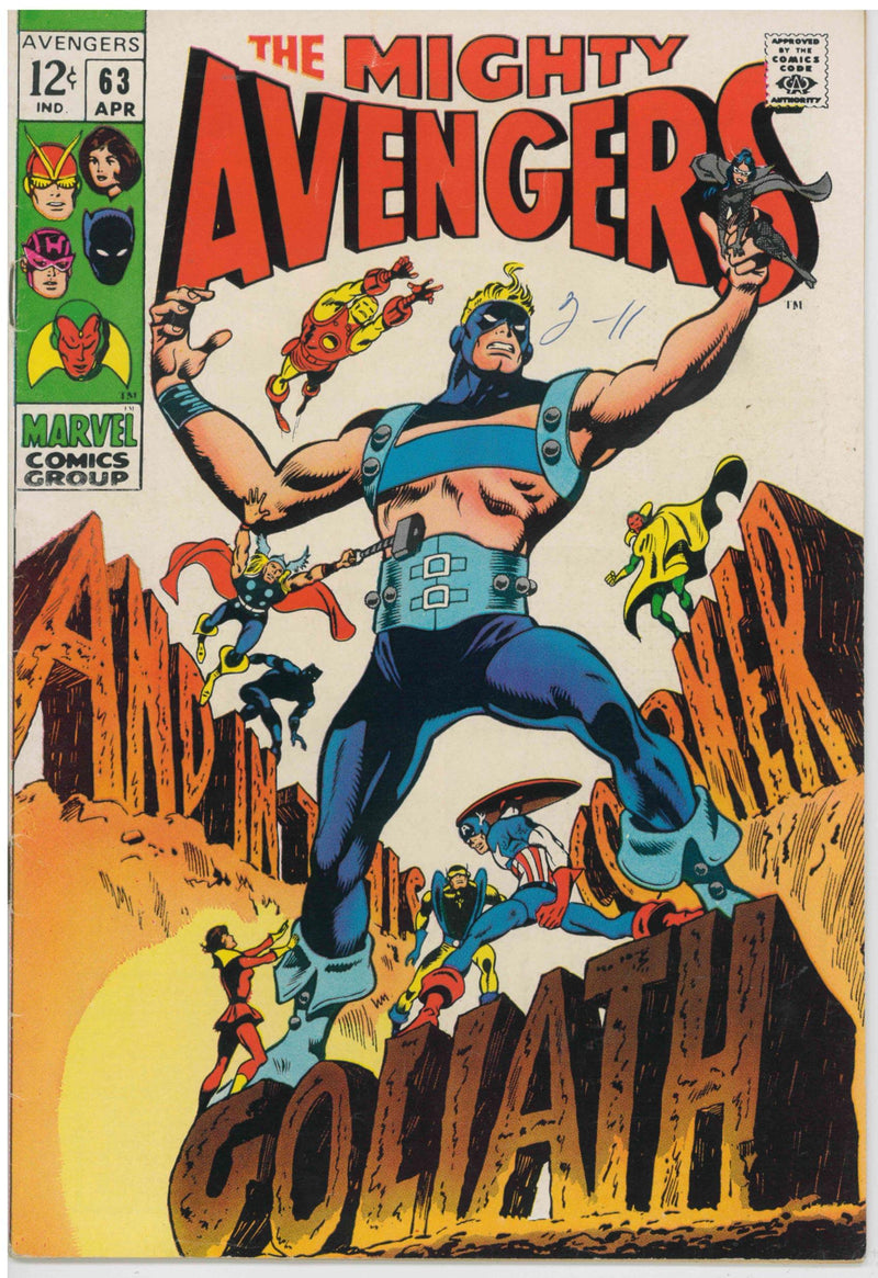 AVENGERS (1963) #63 (FN/VF)