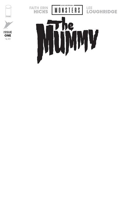 UNIVERSAL MONSTERS THE MUMMY (2025) #1 CVR H BLANK SKETCH VAR