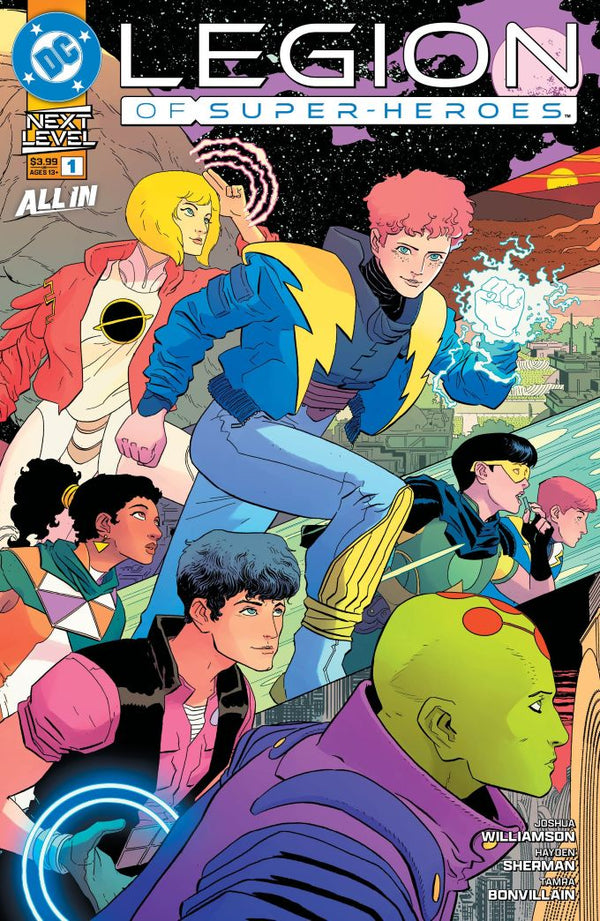 LEGION OF SUPER-HEROES (2026) #1 CVR A HAYDEN SHERMAN WRAPAROUND