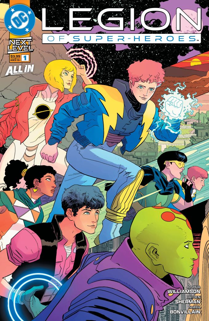 LEGION OF SUPER-HEROES (2026) #1 CVR A HAYDEN SHERMAN WRAPAROUND