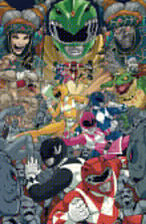 MIGHTY MORPHIN POWER RANGERS RITAS REWIND (2025) #1 (ONE SHOT) CVR E 15 COPY INCV LAWRENCE VAR