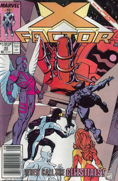X-FACTOR (1986) #43 NEWSSTAND EDITION