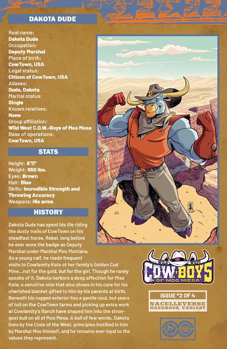 WILD WEST COW-BOYS OF MOO MESA (2025) #2 CVR C AJIT JOTHIKUMAR HANDBOOK