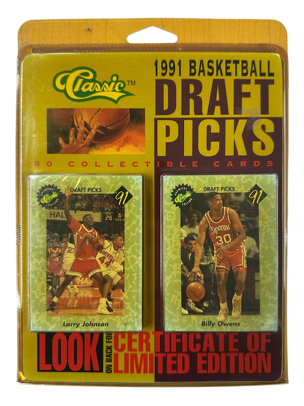 1991 CLASSIC BASKETBALL DRAFT PICKS CARD SET