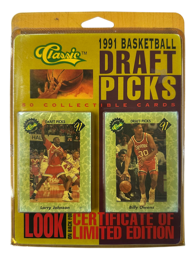 1991 CLASSIC BASKETBALL DRAFT PICKS CARD SET