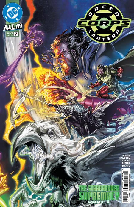 GREEN LANTERN CORPS (2025) #7 CVR A V KEN MARION CONNECTING (STARBREAKER SUPREMACY)