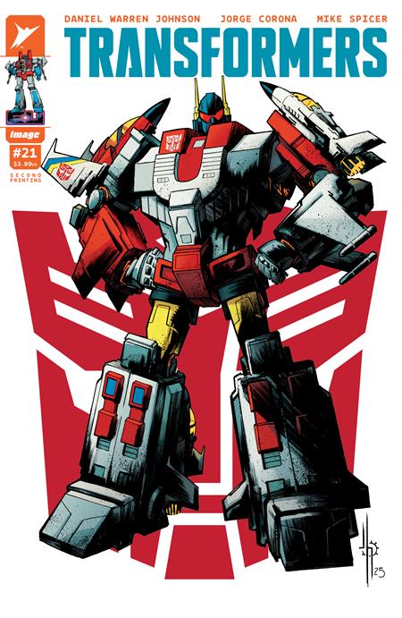 TRANSFORMERS (2023) #21 2ND PTG CVR B JASON HOWARD AUTOBOT VAR