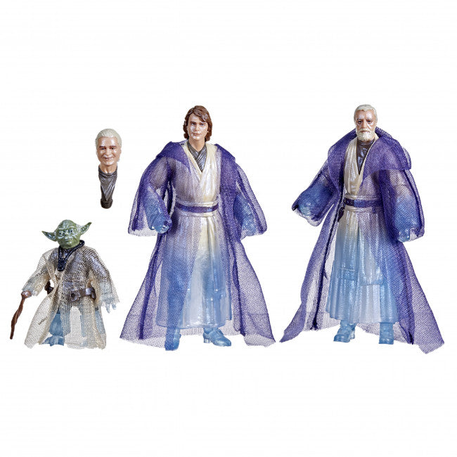 STAR WARS THE VINTAGE COLLECTION JEDI SPIRITS 3 PACK AF