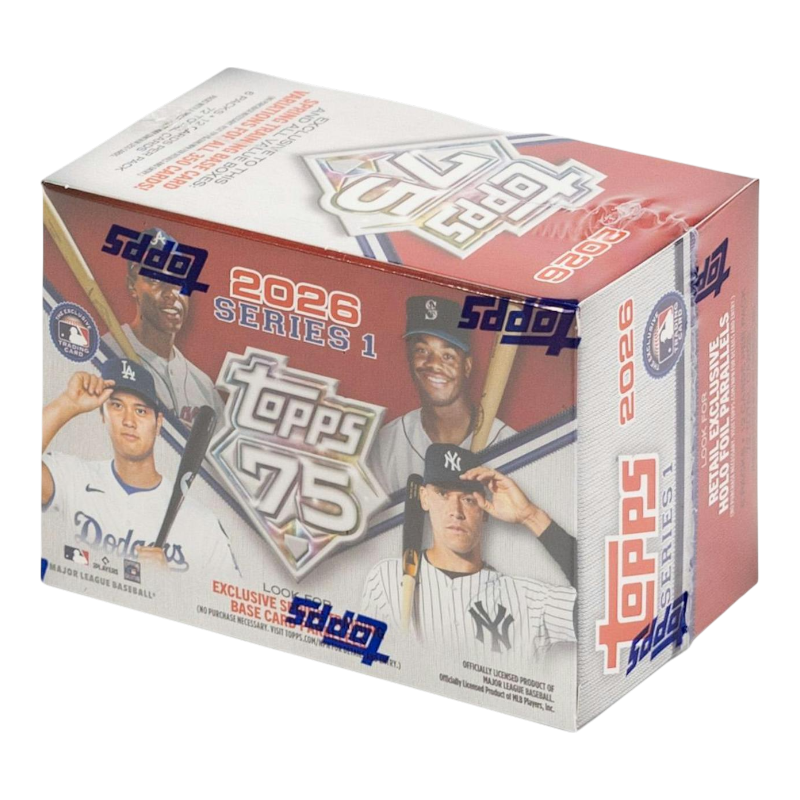 2026 TOPPS MLB BASEBALL SERIES 1 BLASTER BOX