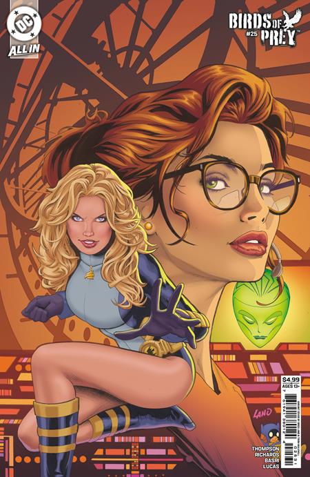 BIRDS OF PREY (2023) #25 CVR C GREG LAND CARD STOCK VAR