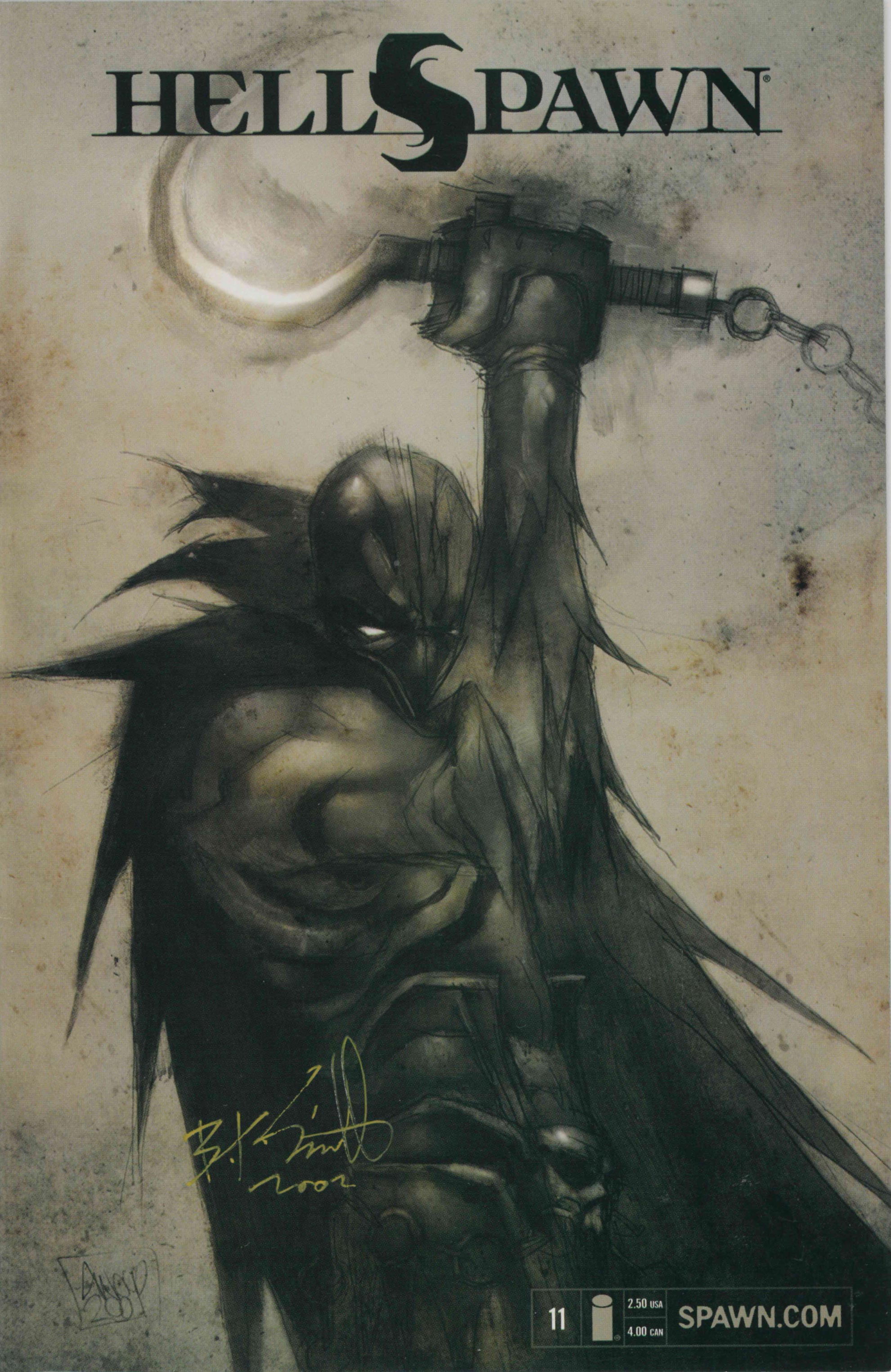 HELLSPAWN #11 - SIGNED BY BEN TEMPLESMITH