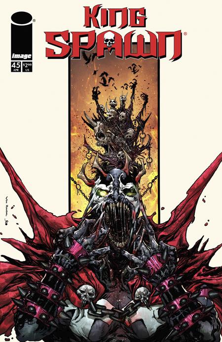 KING SPAWN (2021) #45 CVR B VON RANDAL CVR