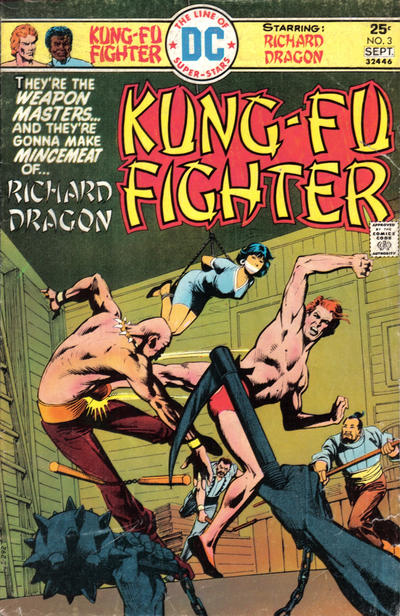 RICHARD DRAGON KUNG FU FIGHTER (1975) #3 (FN)