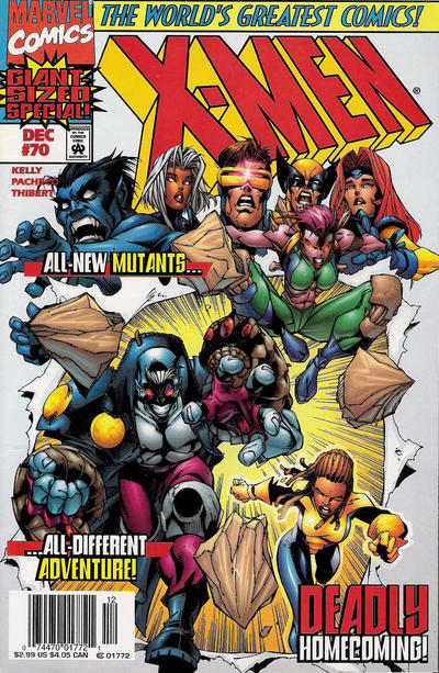 X-MEN (1991) #70 NEWSSTAND EDITION