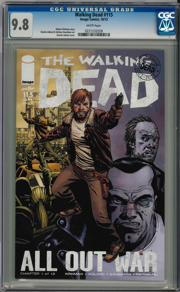 CGC WALKING DEAD (2003) #115 (9.8)
