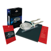 STAR TREK (2009) USS ENTERPRISE NCC-1701 (KELVIN TIMELINE) DIECAST SHIP AND BOOK
