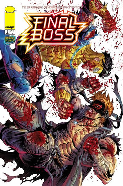 FINAL BOSS (2025) #5 CVR G TYLER KIRKHAM INVINCIBLE TEAM UP VAR