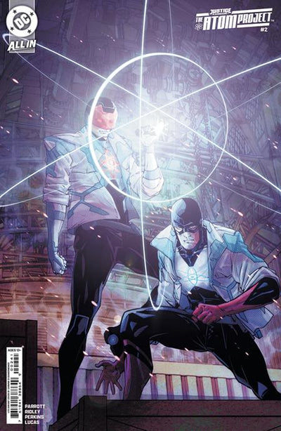 JUSTICE LEAGUE THE ATOM PROJECT (2025) #2 CVR D INC 1:25 CARMINE DI GIANDOMENICO CARD STOCK VAR