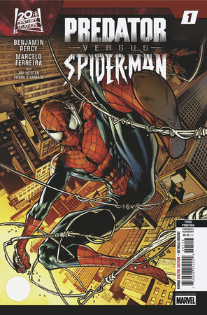 PREDATOR VS SPIDER-MAN (2025) #1 MARCELO FERREIRA 3RD PRINTING VAR