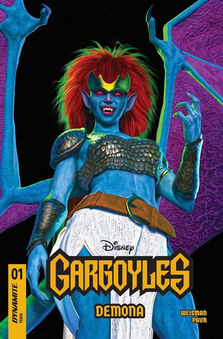 GARGOYLES DEMONA (2025) #1 CVR S MARK SPEARS BLACK BKGR FOC BONUS VAR