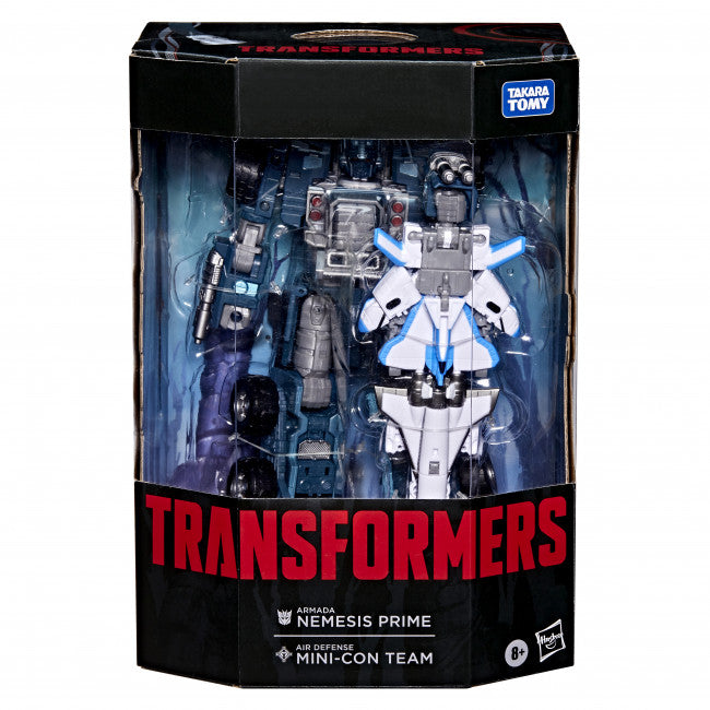 TRANSFORMERS GENERATIONS ARMADA NEMESIS PRIME AND AIR DEFENSE MINI-CON TEAM AF