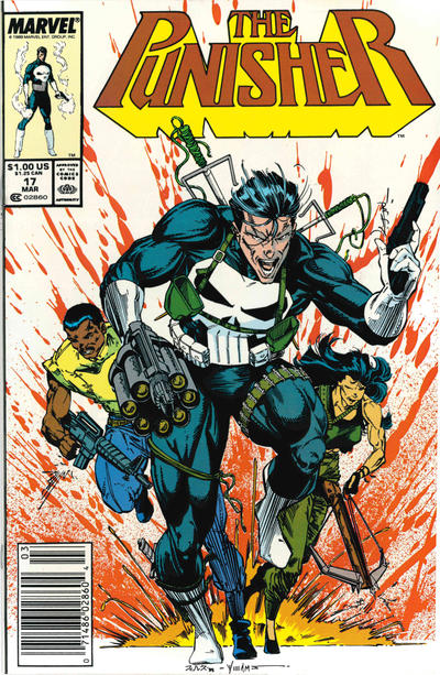 PUNISHER (1987) #17 NEWSSTAND EDITION