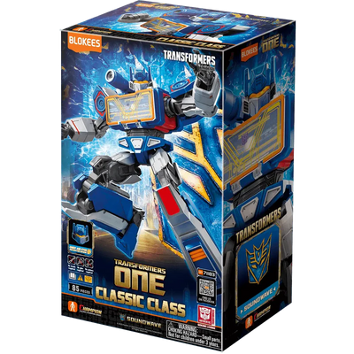 BLOKEES TRANSFORMERS ONE CHAMPION CLASS 17 SOUNDWAVE MODEL