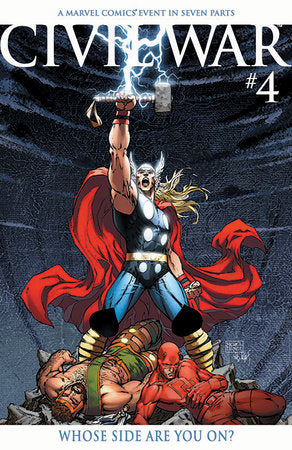 CIVIL WAR (2006) #4 FACSIMILE EDITION (2025) MICHAEL TURNER FOIL VAR