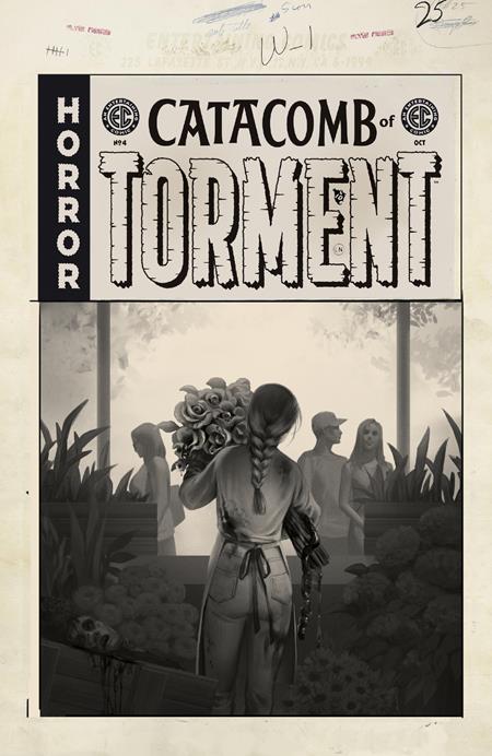 EC CATACOMB OF TORMENT (2025) #4 CVR D INC 1:20 REIKO MURAKAMI B&W ARTIST EDITION VAR