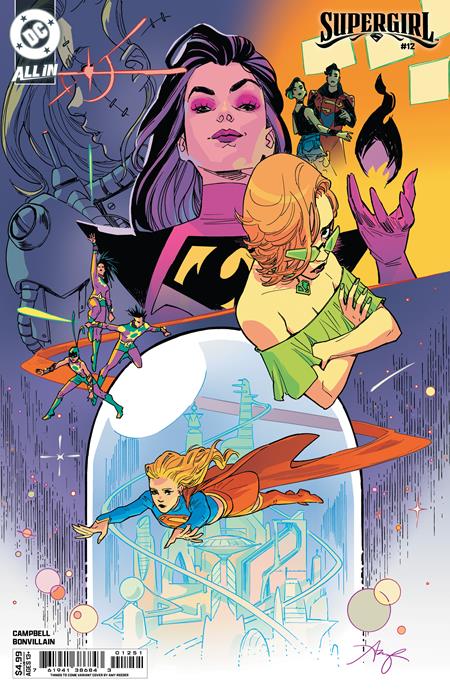 SUPERGIRL (2025) #12 CVR E AMY REEDER THINGS TO COME CARD STOCK VAR (THE REIGN OF THE SUPERBOYS)