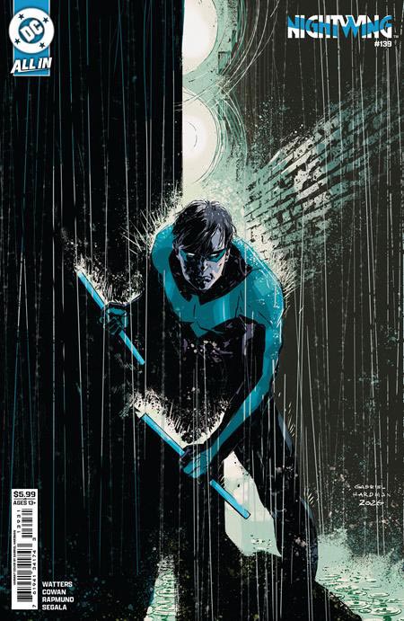 NIGHTWING (2016) #139 CVR C GABRIEL HARDMAN CARD STOCK VAR