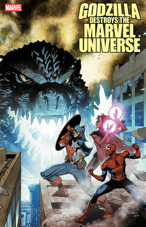 GODZILLA DESTROYS THE MARVEL UNIVERSE (2025) #1 LEINIL YU 2ND PRINTING VAR