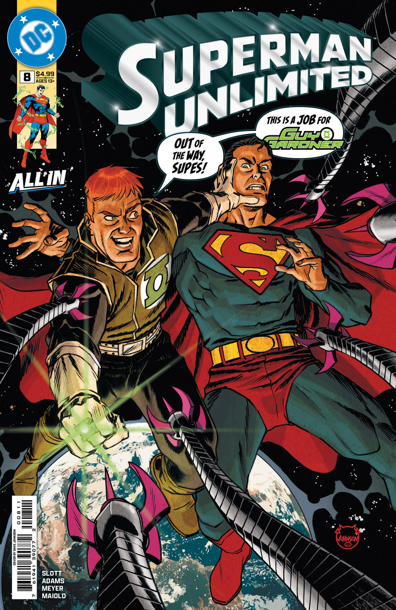 SUPERMAN UNLIMITED (2025) #8 CVR A DAVE JOHNSON