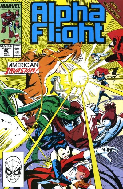 ALPHA FLIGHT (1983) #80